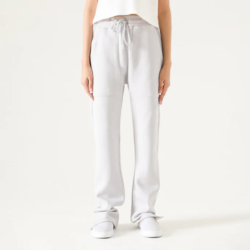 STRAIGHT FLEECE TROUSER WITHOUT SLIT